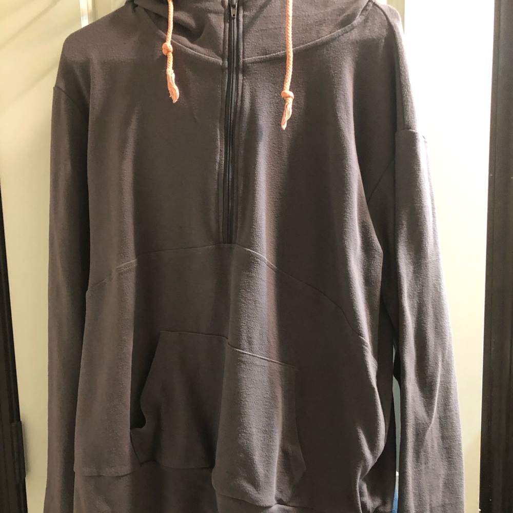 Ampersand Mindy Maes Market half zip Sz xxl 2xl